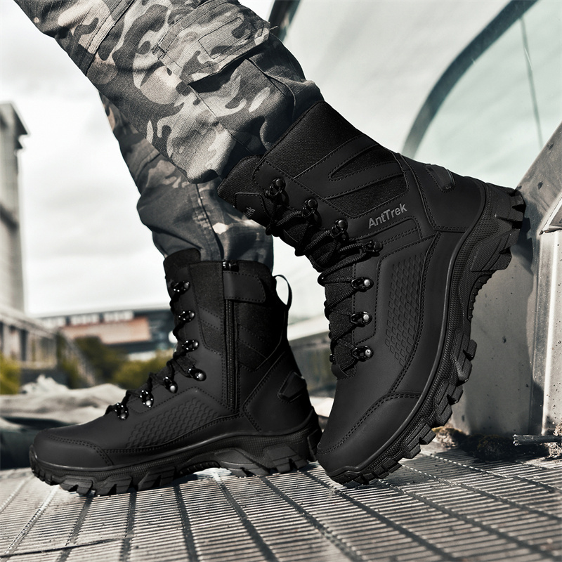 Fashion Men'S Boots - 2025 nuovi stivali tattici stivali da