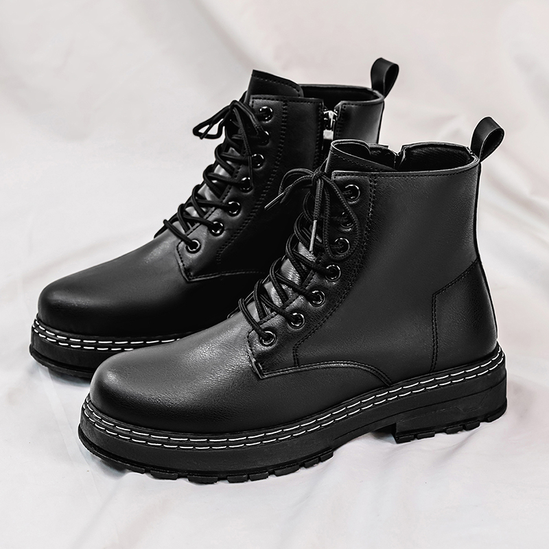 Fashion Men'S Boots - Stivali da moto da uomo in
