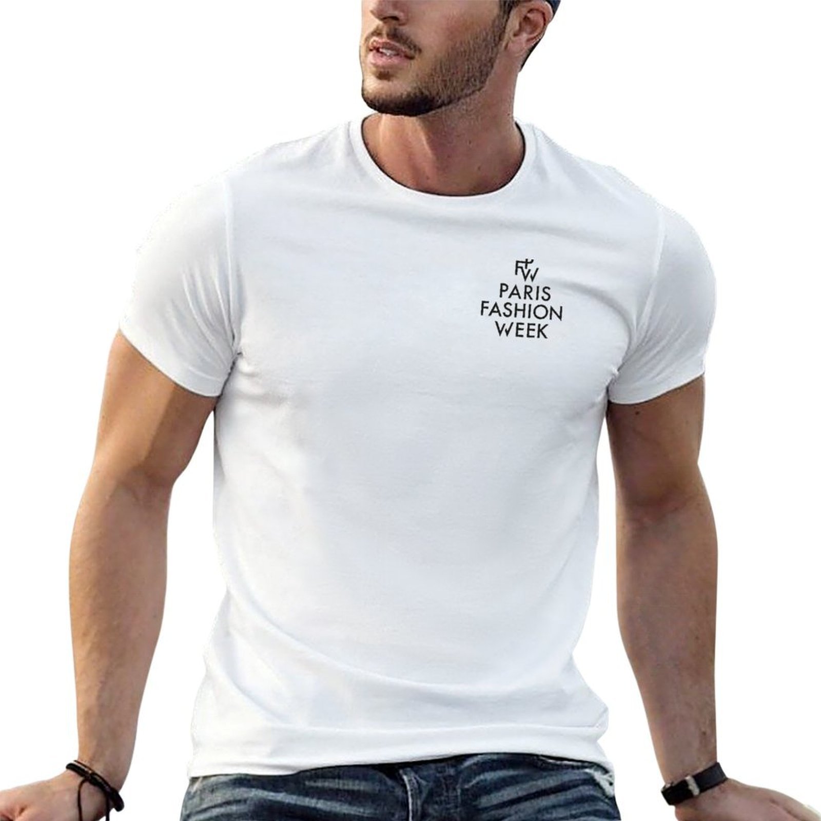 Men'S Paris Fashion Week - T-shirt della Settimana della Moda di