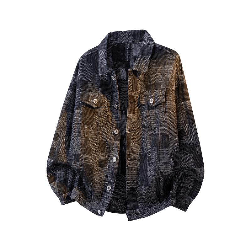 Mens Fashion Denim Jacket - 2026 Uomini della Molla Lavato Giacca