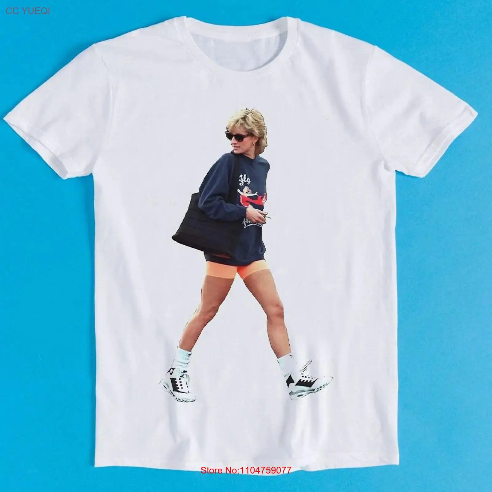 Mens Fashion Magazines - T-shirt Vintage Lavata K1418 con Stampa