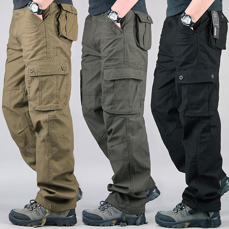 Men'S Fashion Overalls - Pantaloni Cargo tattici tuta da uomo