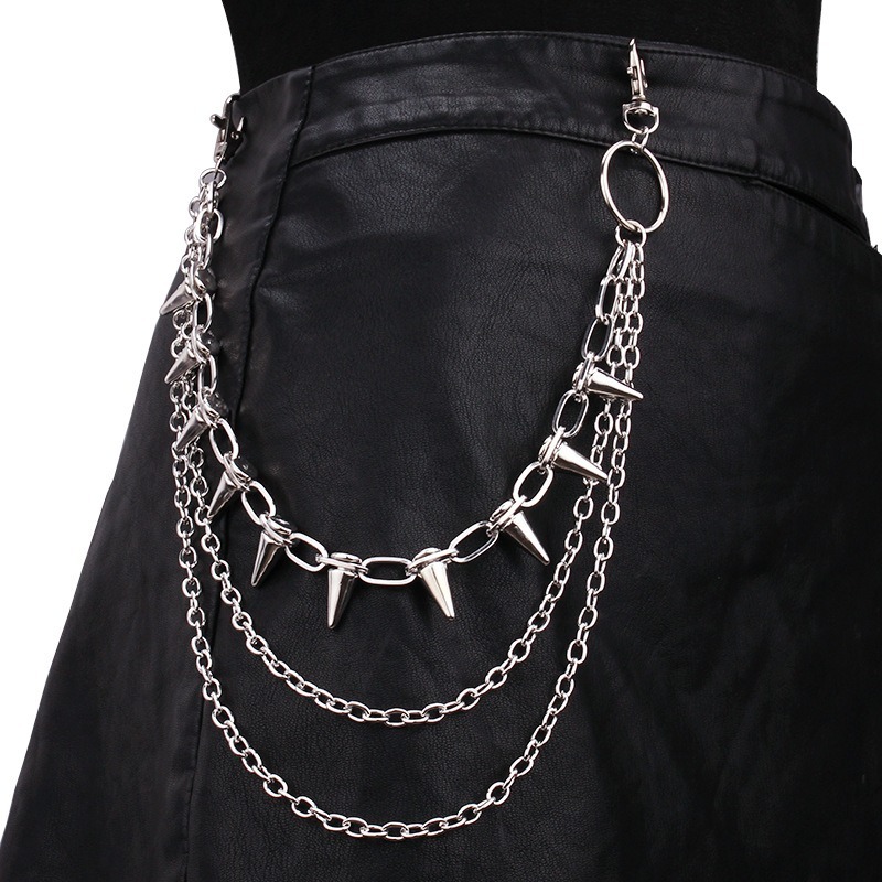 Men'S Fashion Overalls - Hip Hop Punk Rock Pantaloni in