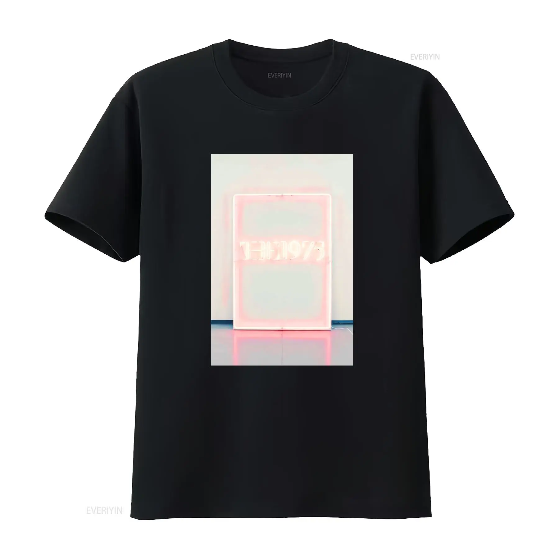 Men'S Fashion New York - T-shirt da uomo 1975 Neon Sign