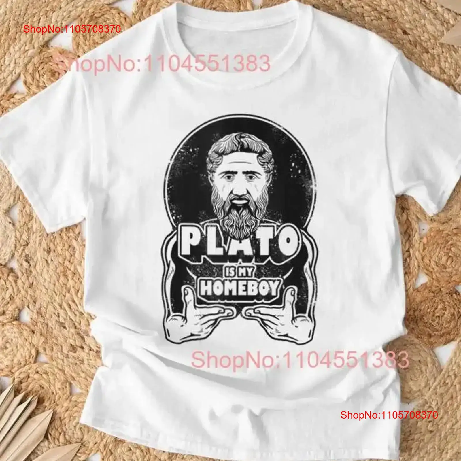 Men'S Fashion Greece - Maglietta Plato Is My Homeboy Philosophy
