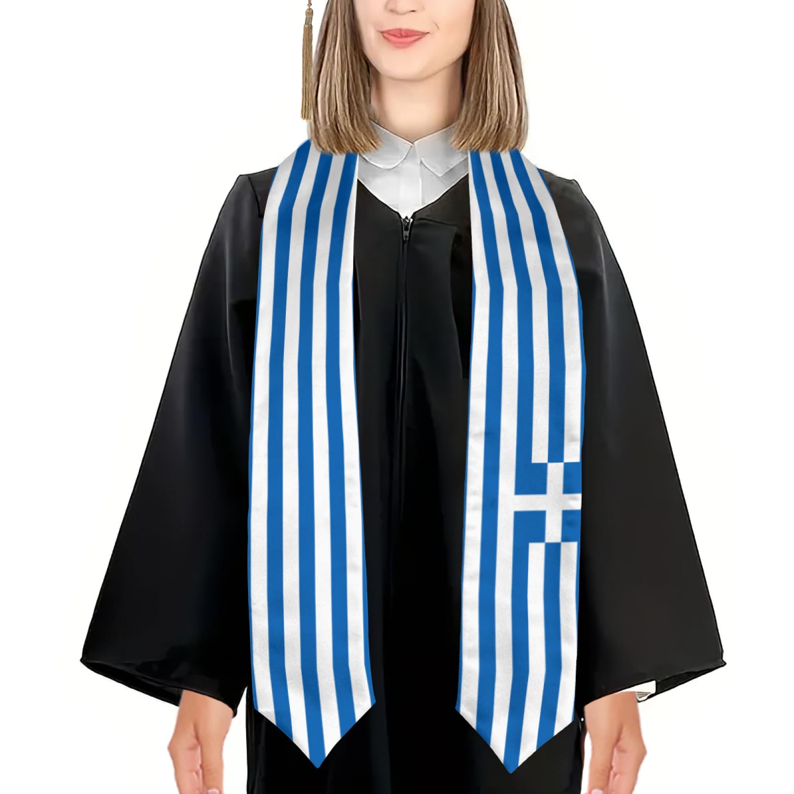 Men'S Fashion Greece - 2025 Bandiera della Grecia Stola di