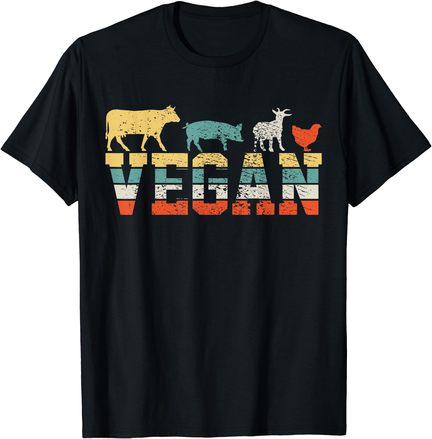Mens Fashion Magazines - T-shirt vintage vegana T-shirt da uomo