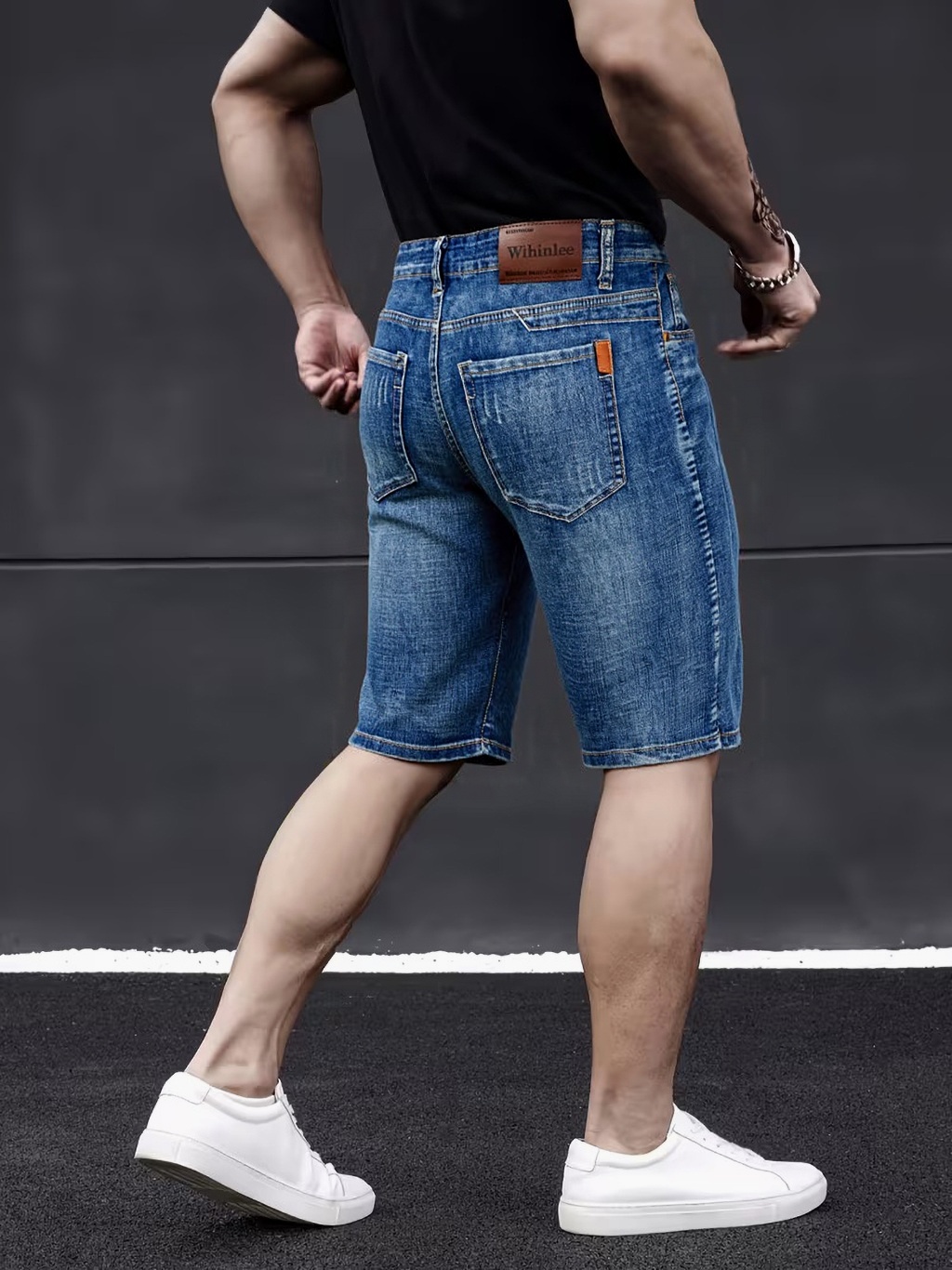 Men'S Fashion Overalls - Wthinlee Nuovi Jeans da Uomo Business