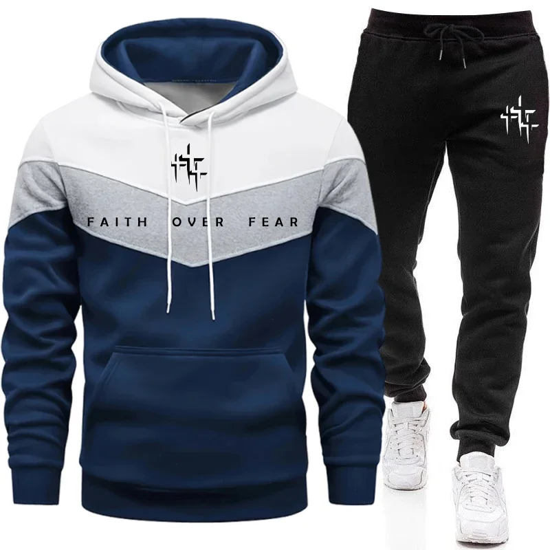 Tuta da Uomo 'Faith Over Fear' - Men'S Fashion Outfits recensione e prezzo