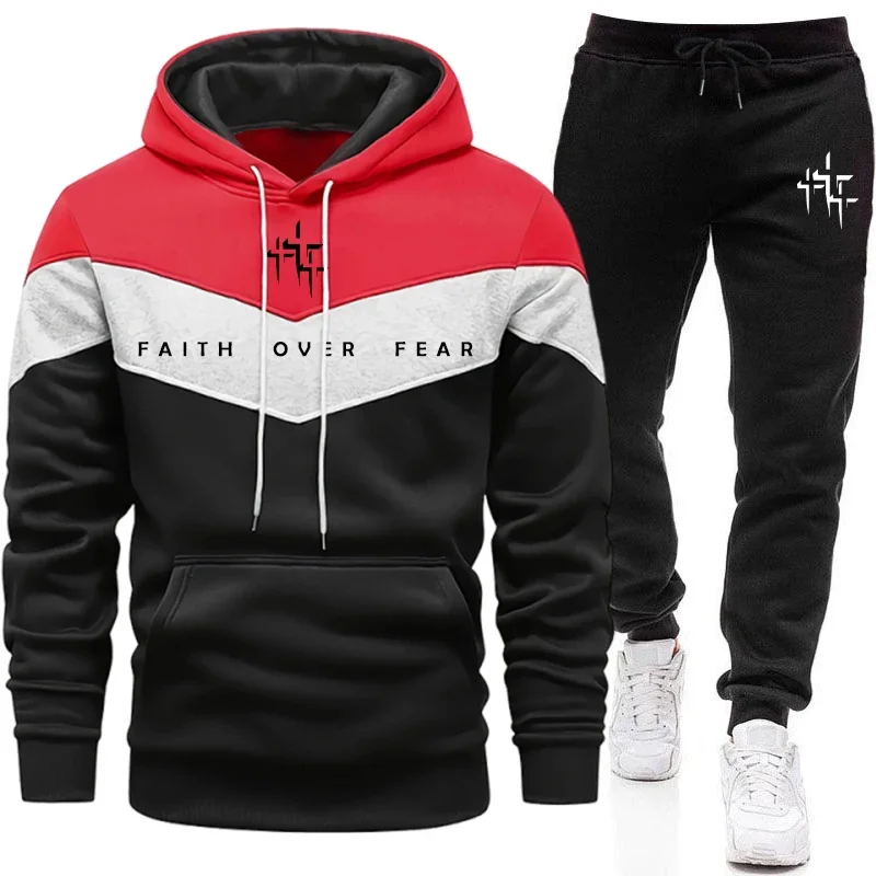 Tuta da Uomo 'Faith Over Fear' - Men'S Fashion Outfits recensione e prezzo