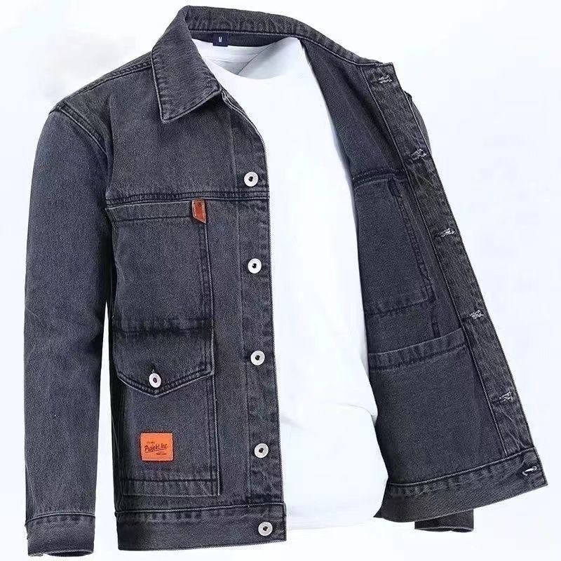 2023 primavera e autunno nuova - Mens Fashion Denim Jacket recensione e prezzo