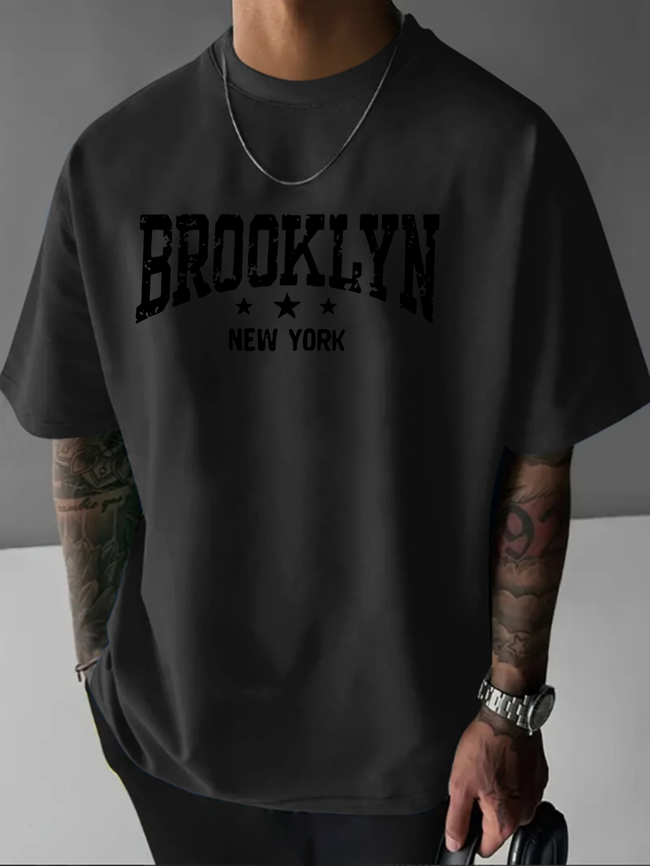 T-shirt da uomo a maniche cort - Men'S Fashion New York recensione e prezzo