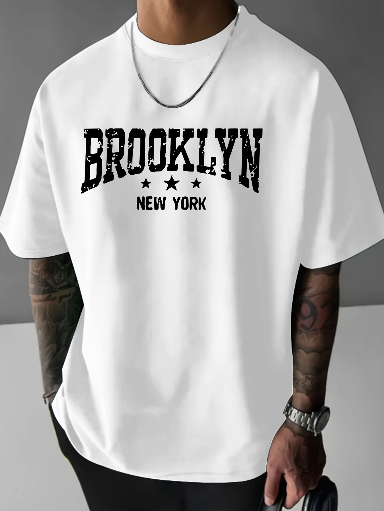 T-shirt da uomo a maniche cort - Men'S Fashion New York recensione e prezzo