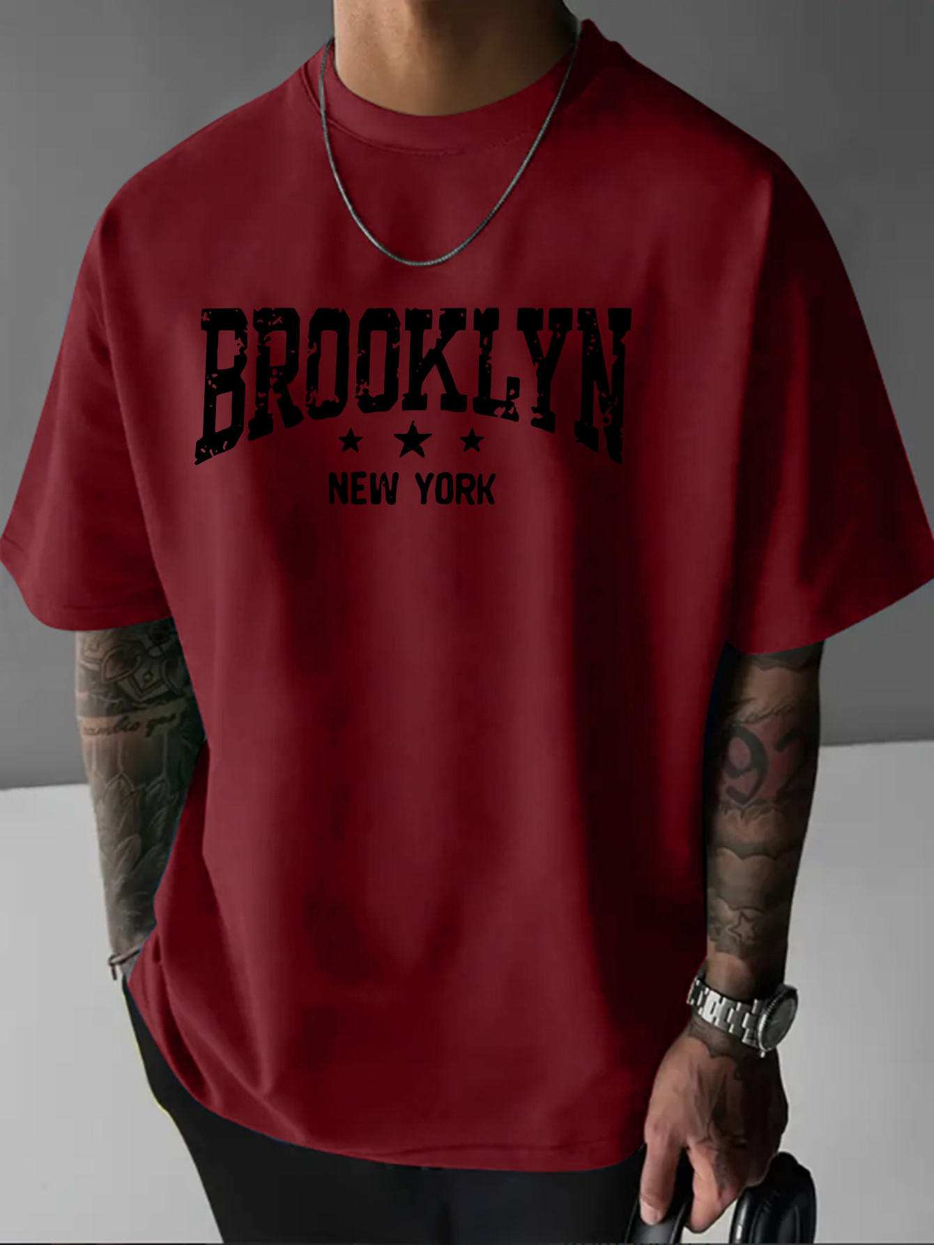 T-shirt da uomo a maniche cort - Men'S Fashion New York recensione e prezzo