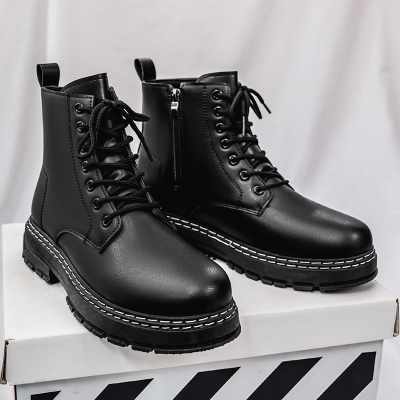 Stivali da moto da uomo in pel - Fashion Men'S Boots recensione e prezzo