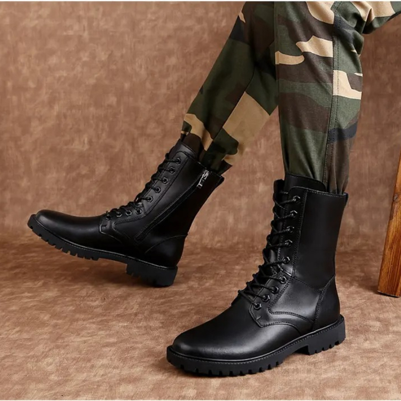Stivali da Combattimento in Pe - Mens Fashion Combat Boots recensione e prezzo