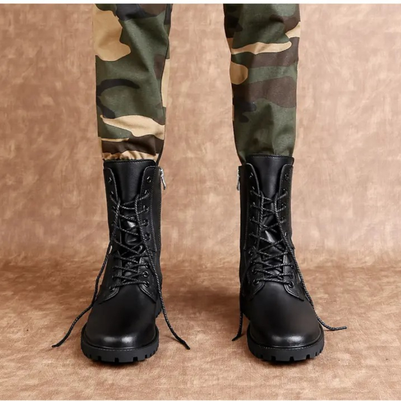 Stivali da Combattimento in Pe - Mens Fashion Combat Boots recensione e prezzo