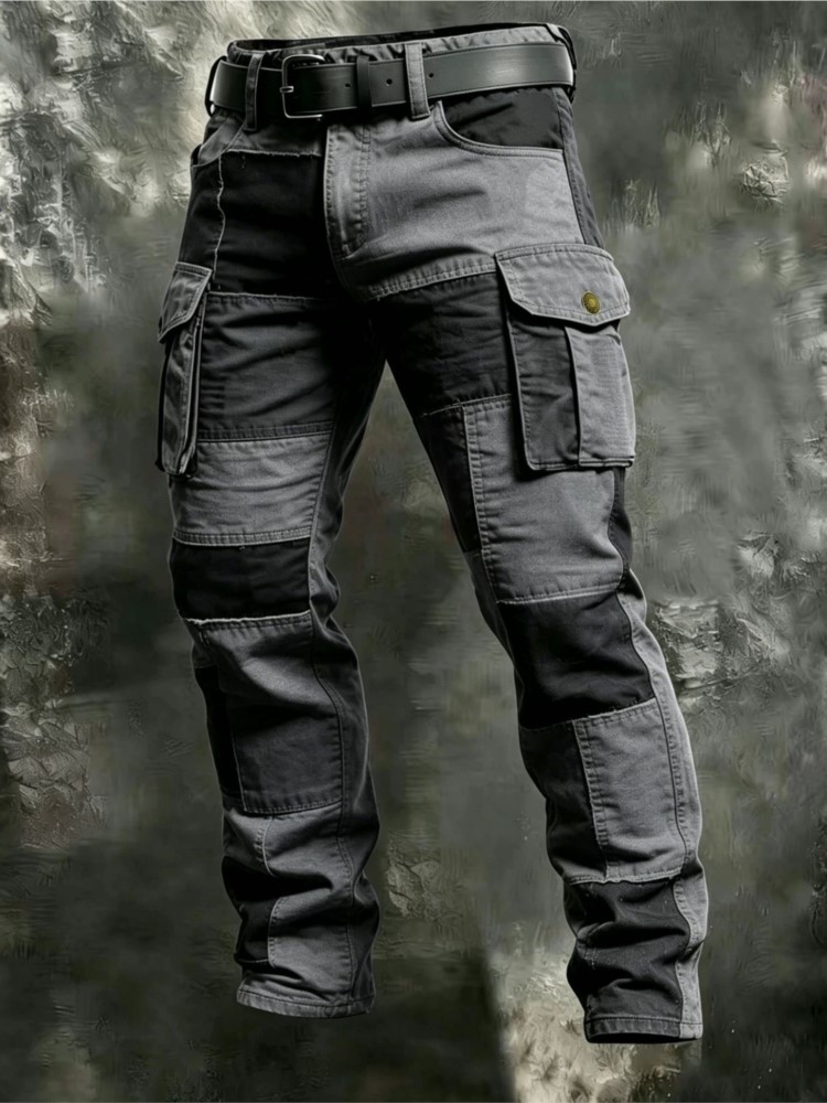 Pantaloni Cargo in Cotone per  - Mens Fashion Cargo Pants recensione e prezzo