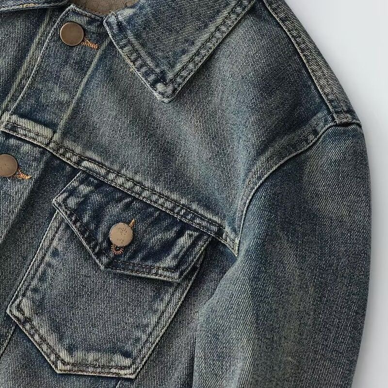 Autunno e primavera nuova moda - Mens Fashion Denim Jacket recensione e prezzo