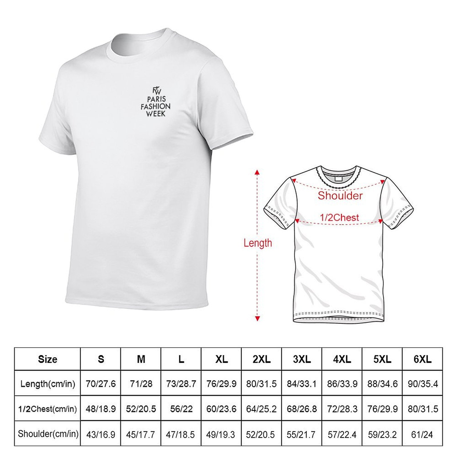 T-shirt della Settimana della  - Men'S Paris Fashion Week recensione e prezzo