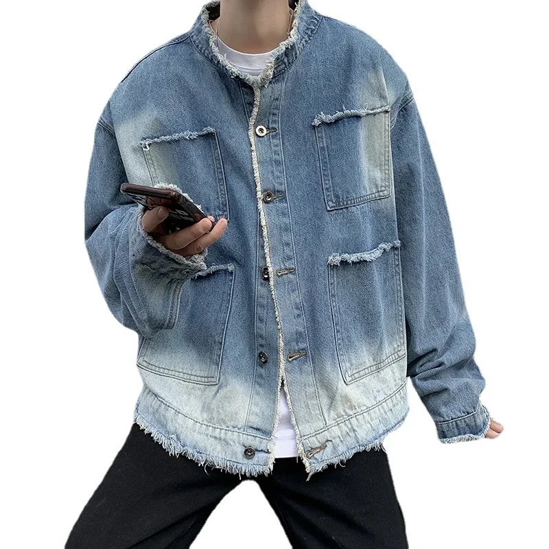 Giacca di Jeans Stile Hip Pop  - Men'S Fashion Overalls recensione e prezzo