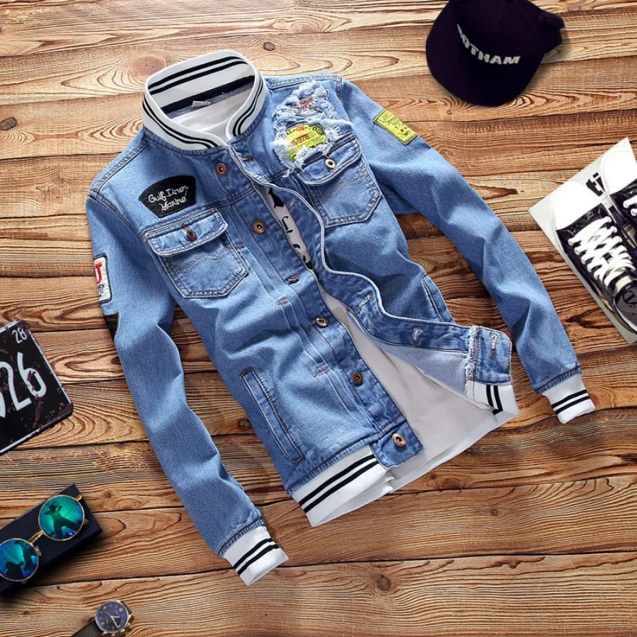 Nuovo 2026 Giubbotti di jeans  - Men'S Fashion Overalls recensione e prezzo