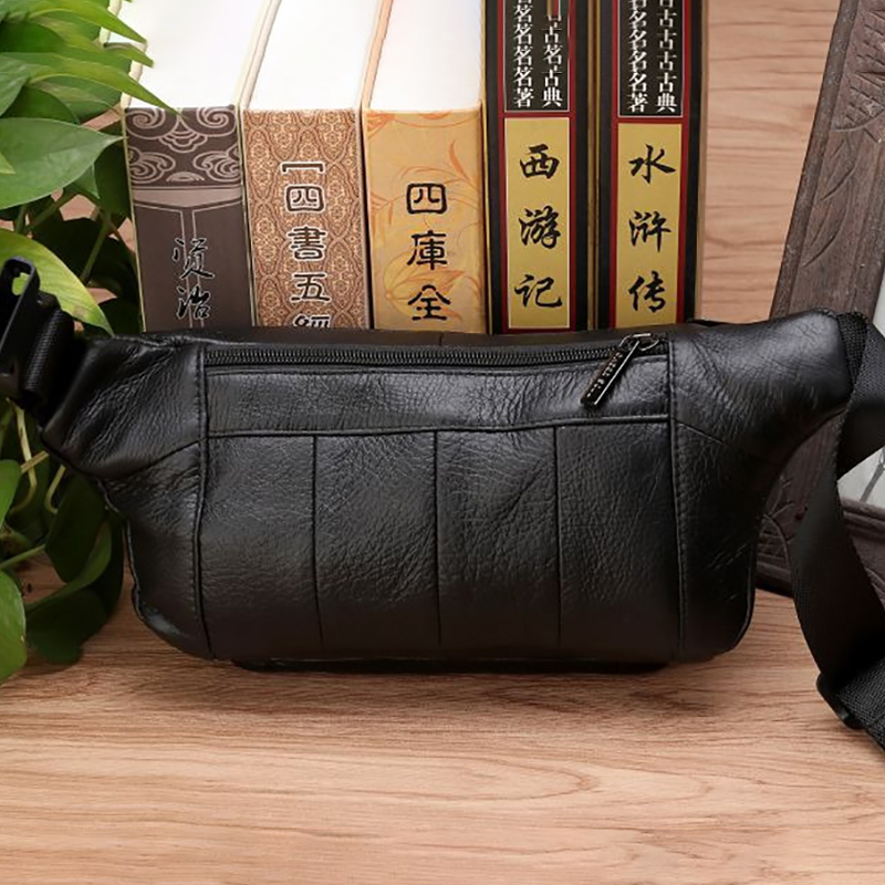 Borse da uomo in vita marsupio - Leather Belt Braided recensione e prezzo