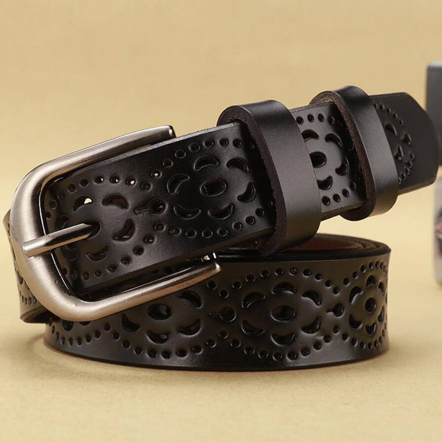 Cintura in pelle da donna NUOV - Leather Belt Braided recensione e prezzo