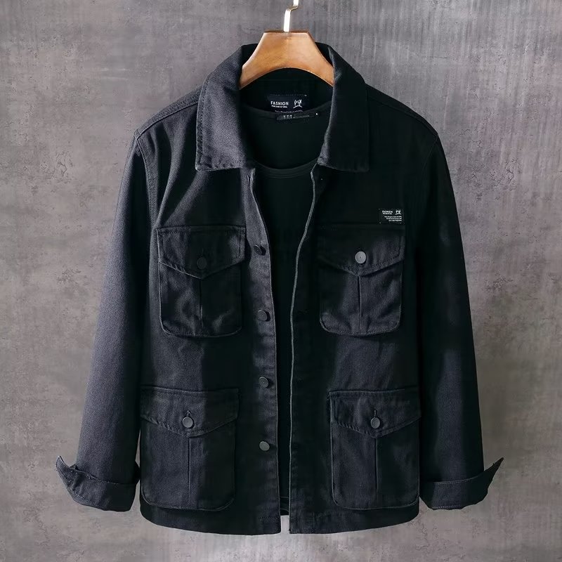 Primavera e autunno nuova moda - Mens Fashion Denim Jacket recensione e prezzo