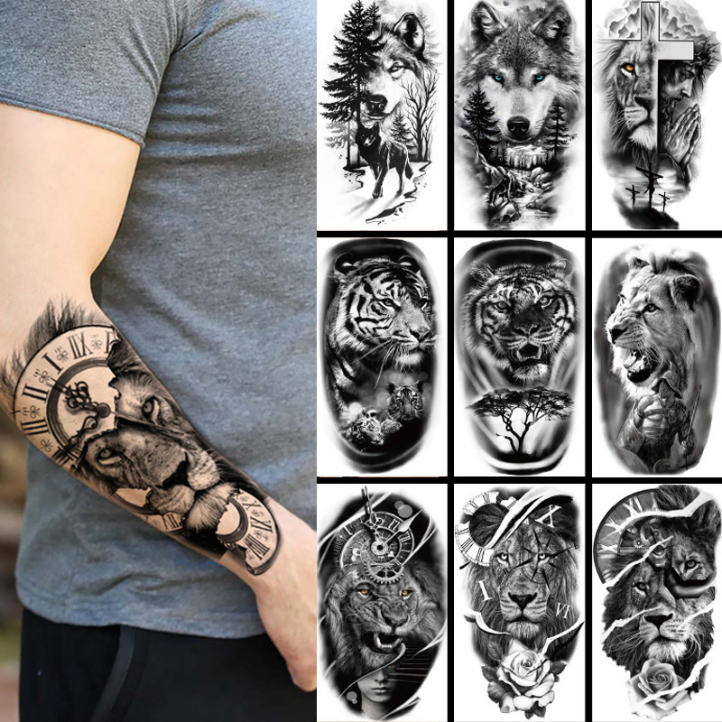 Autoadesivo del tatuaggio temp - Men Fashion King recensione e prezzo
