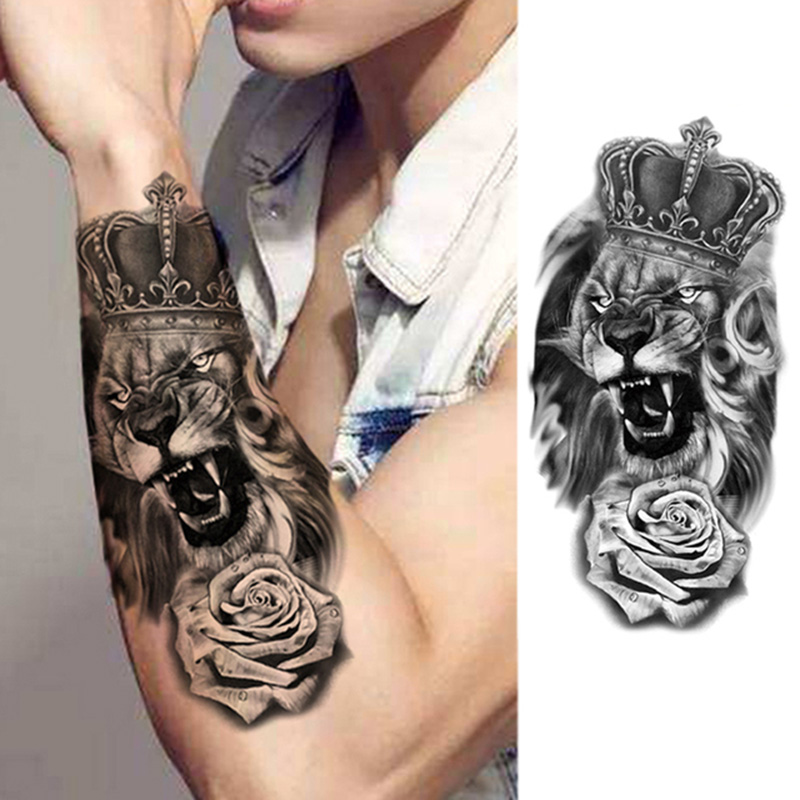 Autoadesivo del tatuaggio temp - Men Fashion King recensione e prezzo