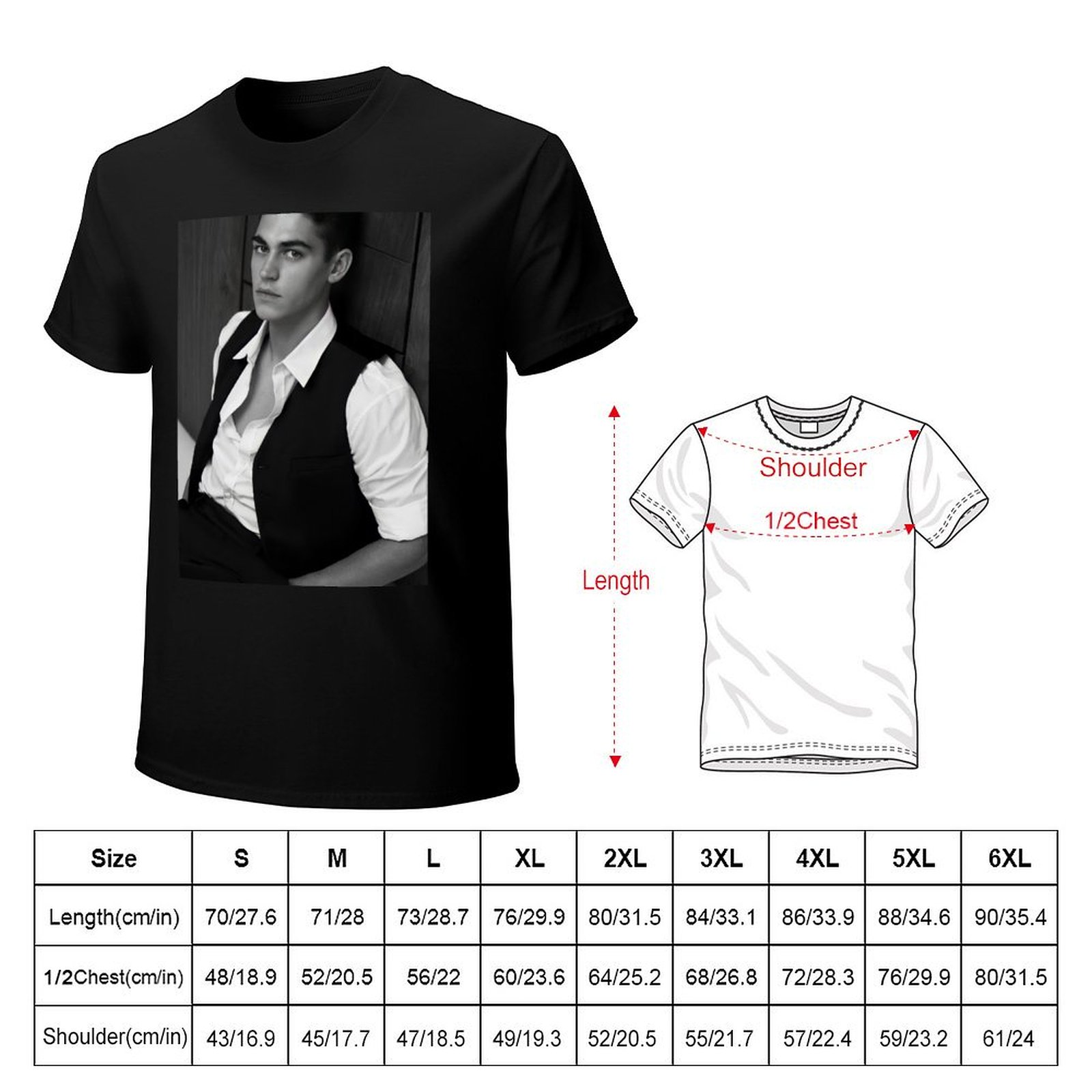 Hero Fiennes Tiffin - T-Shirt  - Mens Fashion Magazines recensione e prezzo