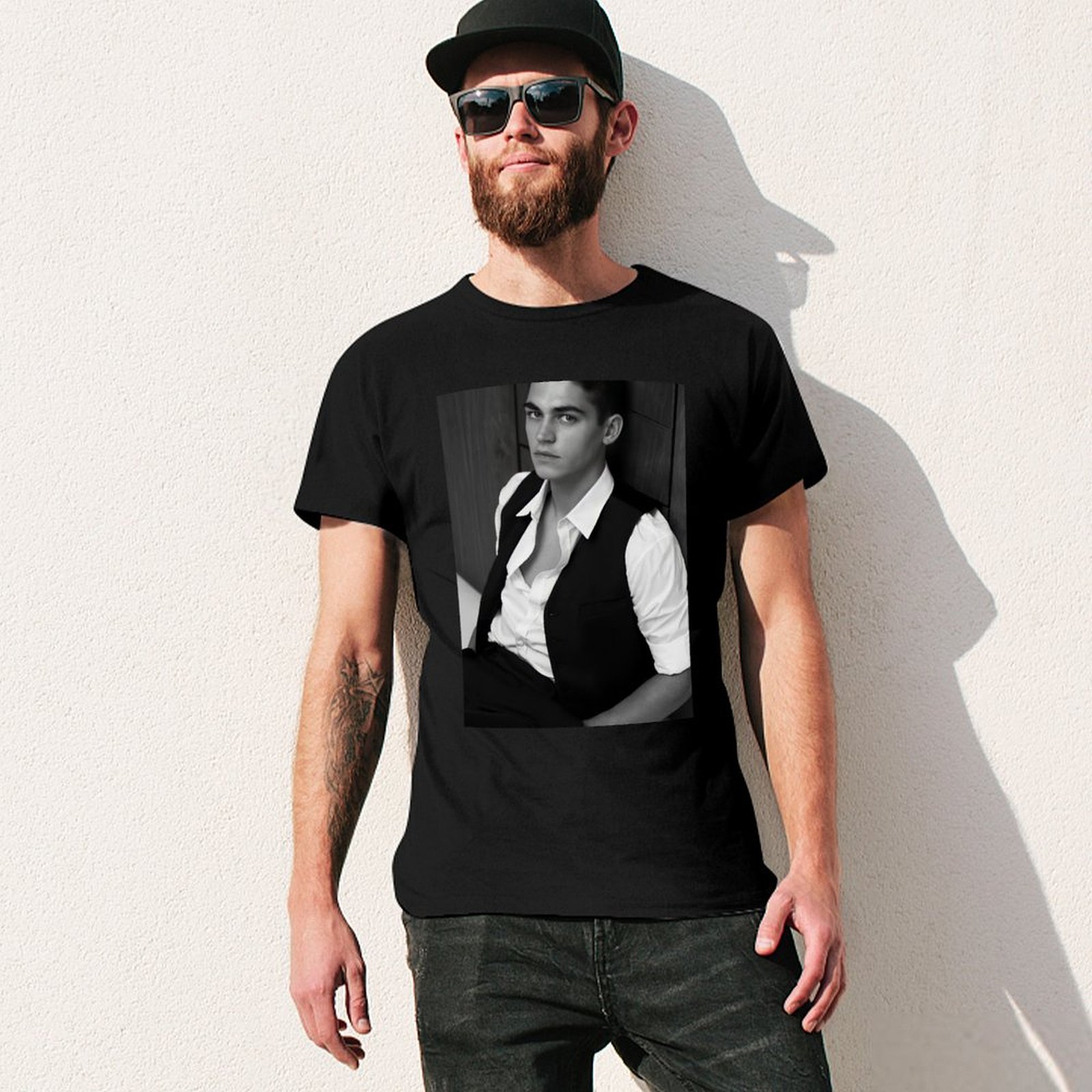 Hero Fiennes Tiffin - T-Shirt  - Mens Fashion Magazines recensione e prezzo