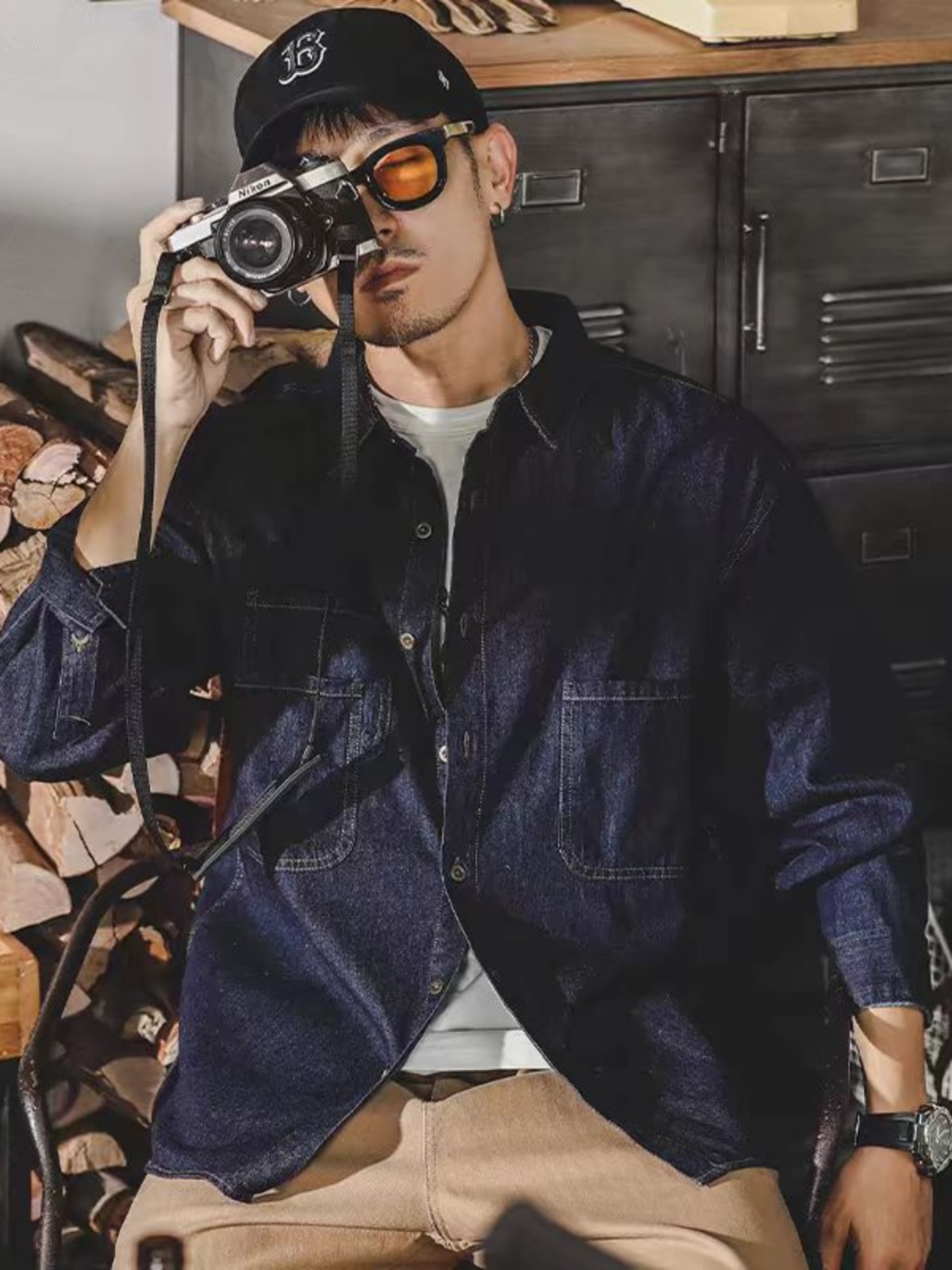 Giacca di jeans retrò american - Mens Fashion Denim Jacket recensione e prezzo