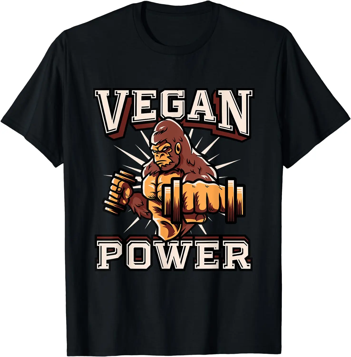 Vegan Power T-shirt da allenam - Mens Fashion Magazines recensione e prezzo
