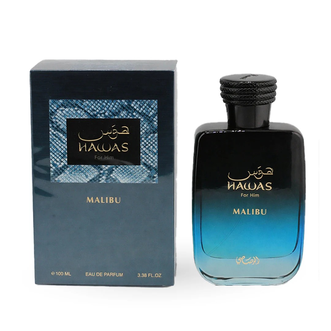 Rasasi Hawas Malibu For Him ED - Men Fashion Elegant recensione e prezzo