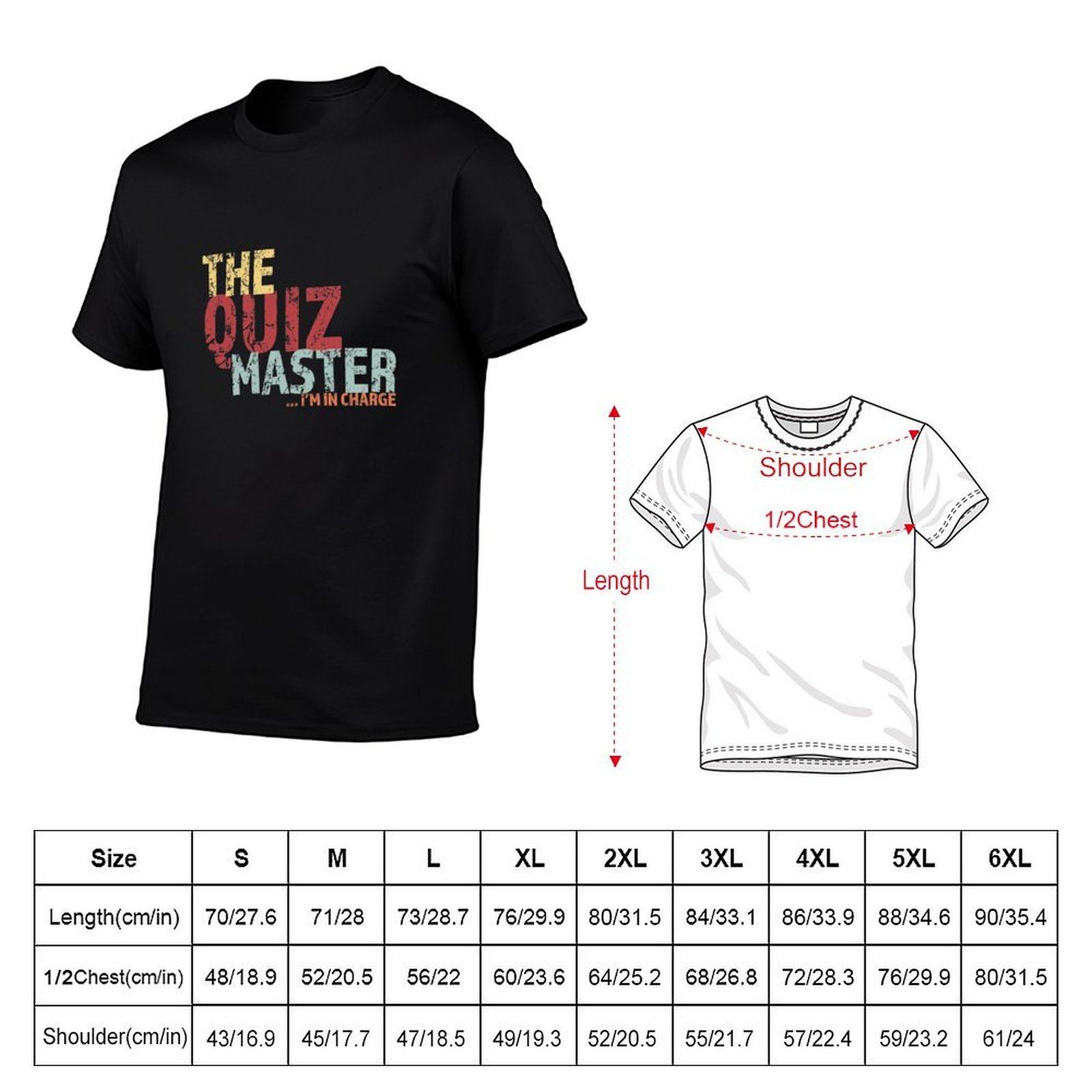 T-shirt Quiz Master Pub Quiz T - Men'S Fashion Quiz recensione e prezzo