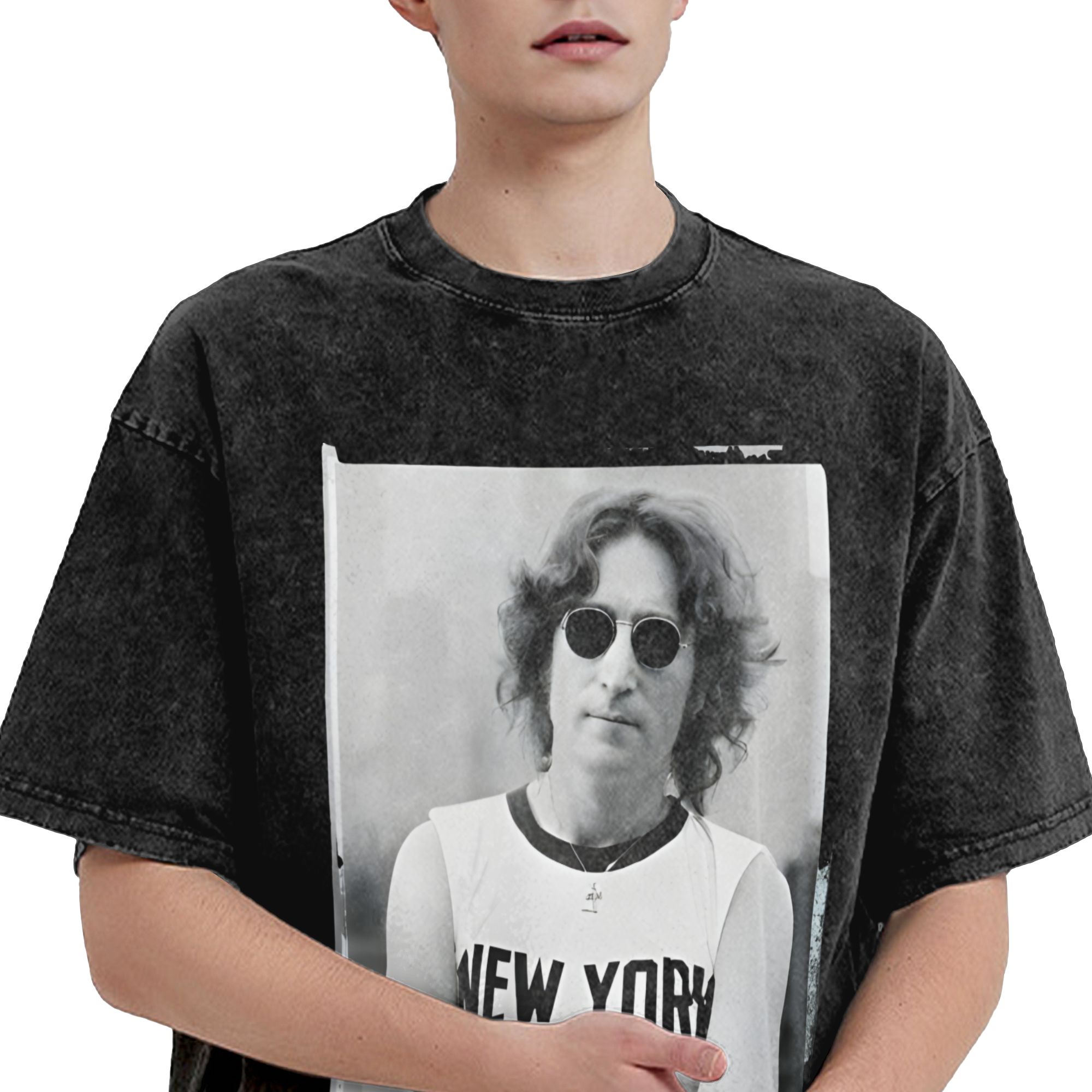 Maglietta Lavata Stile Harajuk - Men'S Fashion New York recensione e prezzo