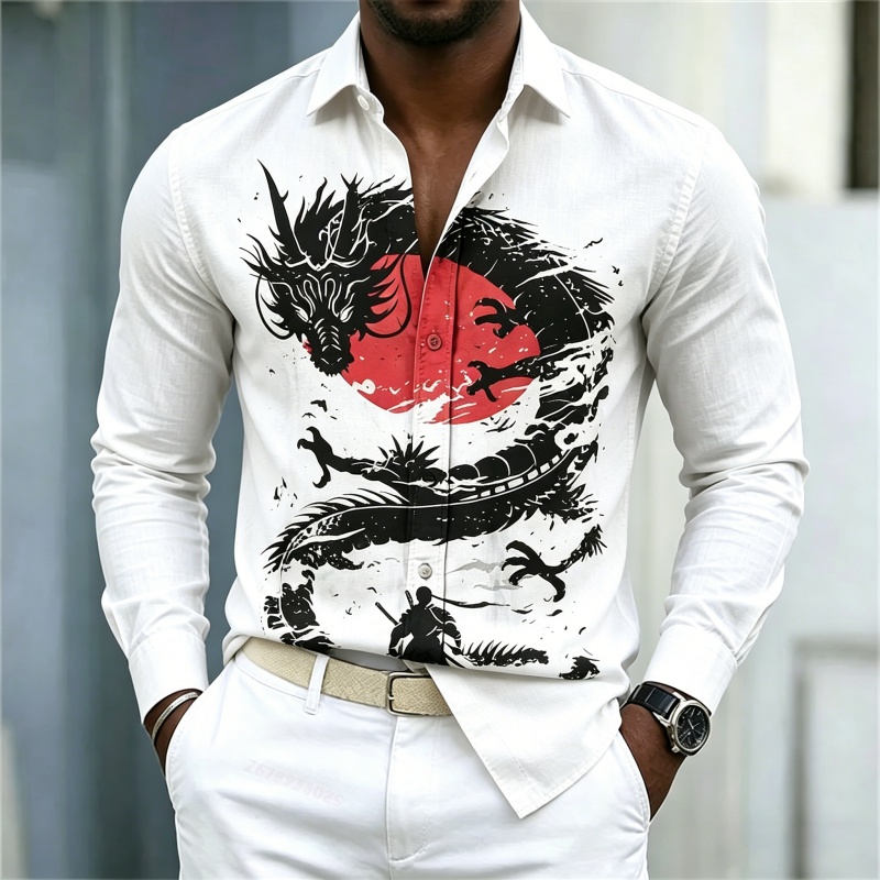 Camicia da uomo 2026 nuova, bi - Men'S Tops Fashion recensione e prezzo