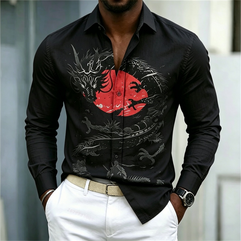 Camicia da uomo 2026 nuova, bi - Men'S Tops Fashion recensione e prezzo