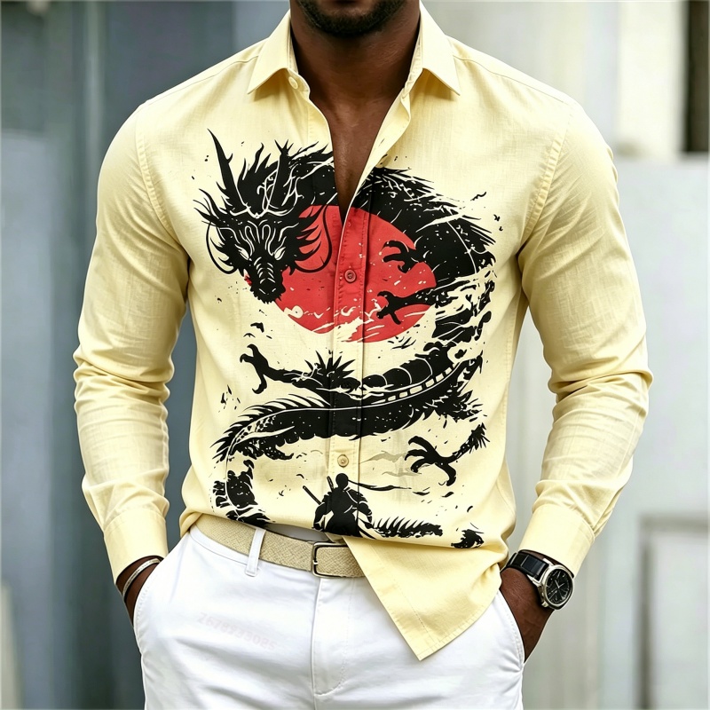 Camicia da uomo 2026 nuova, bi - Men'S Tops Fashion recensione e prezzo