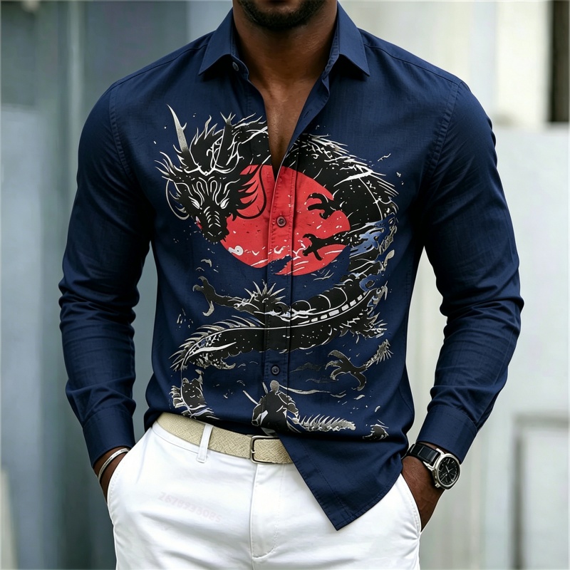 Camicia da uomo 2026 nuova, bi - Men'S Tops Fashion recensione e prezzo