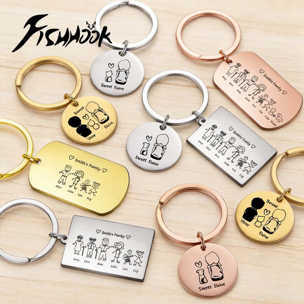 Portachiavi Personalizzato per - Men'S Fashion Gold Chain recensione e prezzo