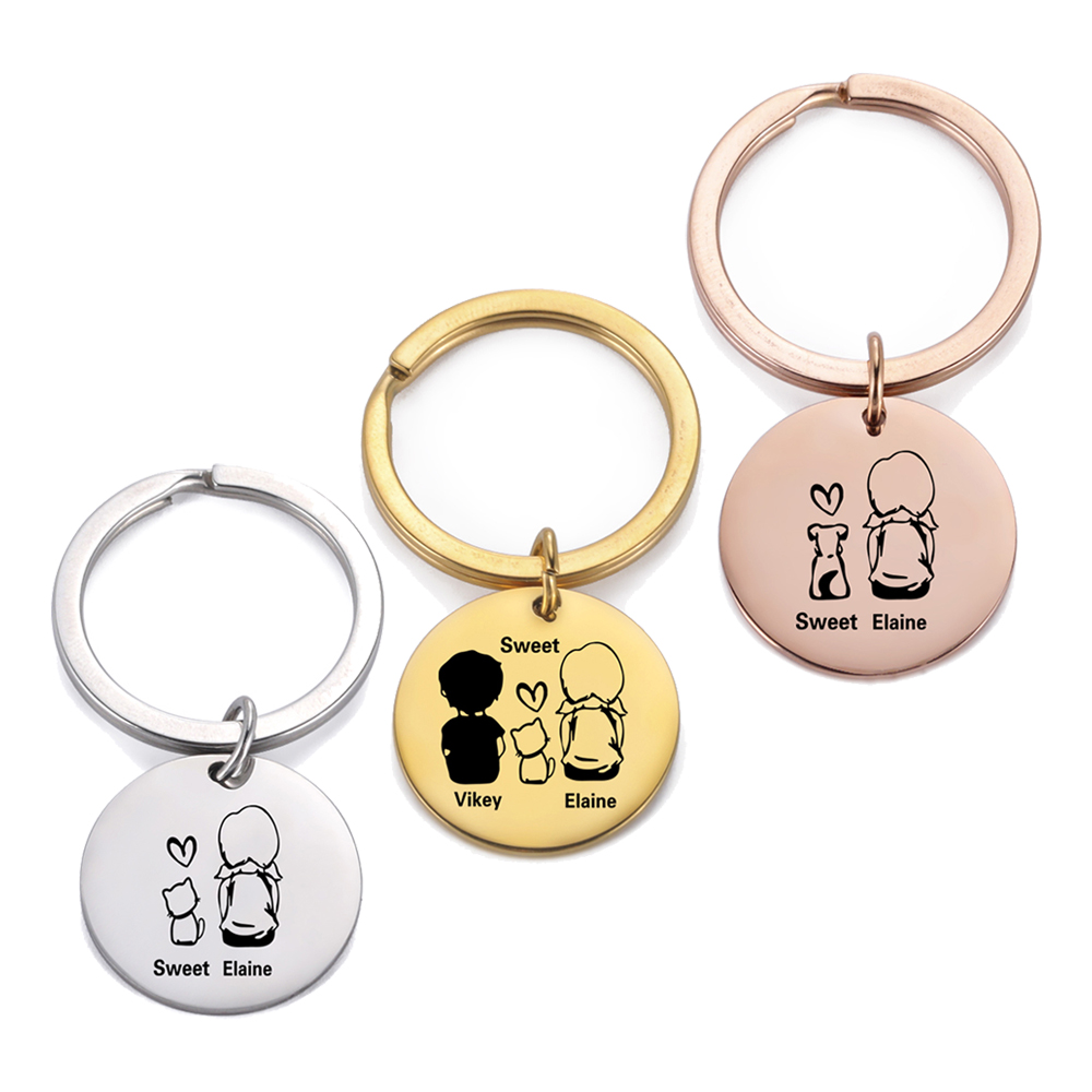 Portachiavi Personalizzato per - Men'S Fashion Gold Chain recensione e prezzo