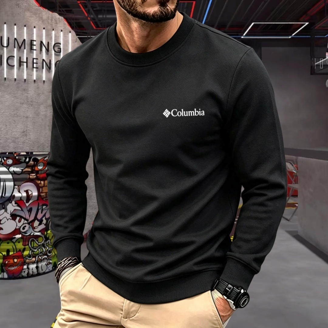 Polo a maniche lunghe da uomo  - Men'S Tops Fashion recensione e prezzo