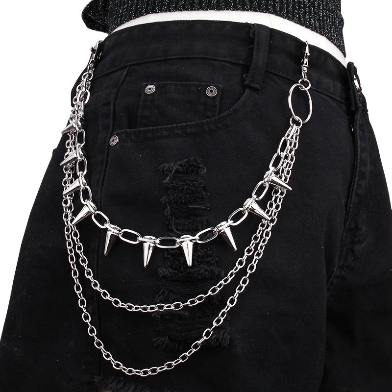 Hip Hop Punk Rock Pantaloni in - Men'S Fashion Overalls recensione e prezzo