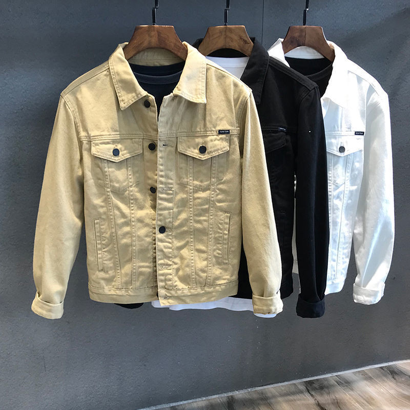 Giacca di jeans da uomo primav - Mens Fashion Denim Jacket recensione e prezzo