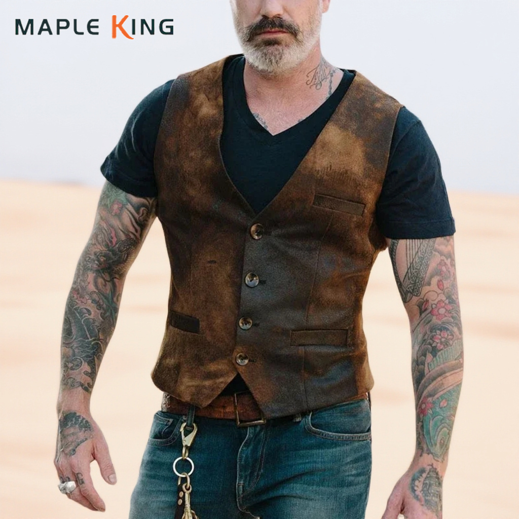 Gilet casual da uomo monopetto - Men Fashion King recensione e prezzo