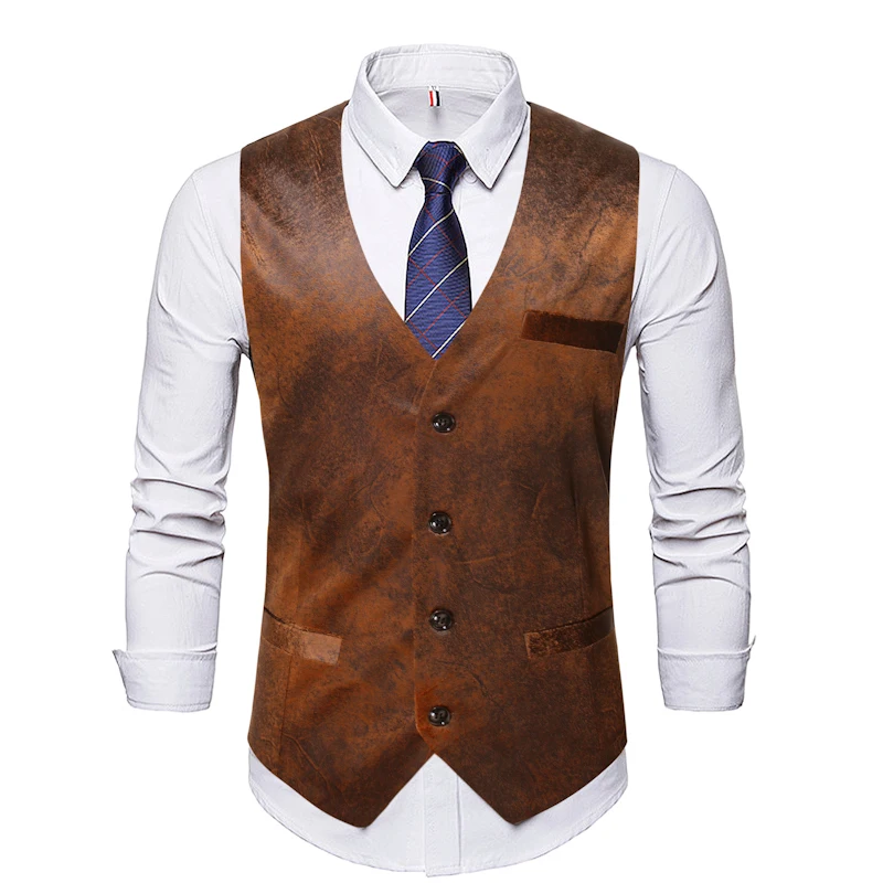 Gilet casual da uomo monopetto - Men Fashion King recensione e prezzo