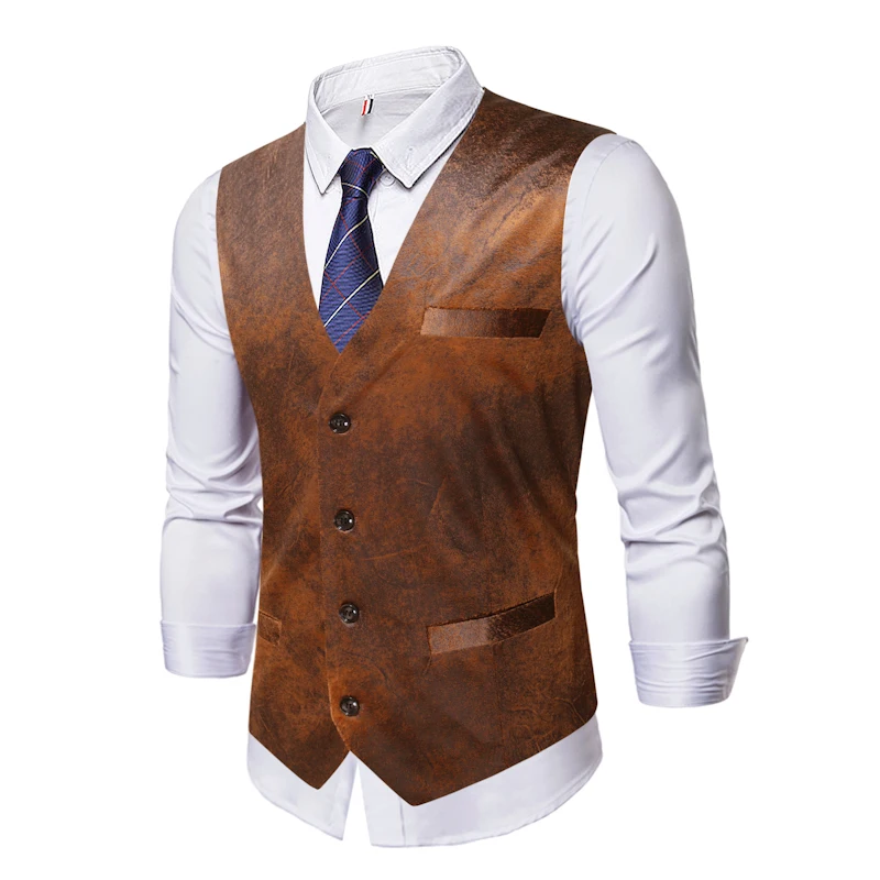 Gilet casual da uomo monopetto - Men Fashion King recensione e prezzo